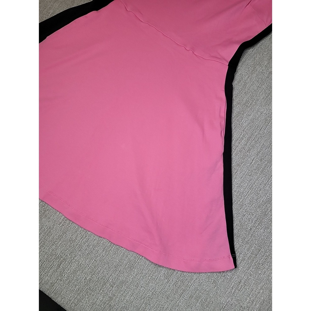 New York And Company Pink & Black Color Block Fit & Flare Womens Small Dress - Picture 6 of 14
